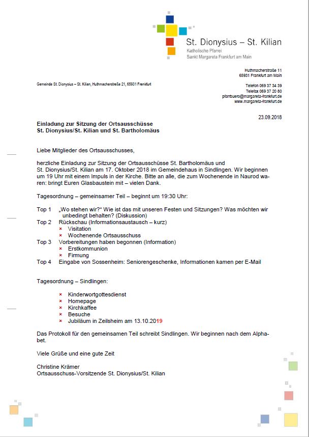 Ortsausschuss Dio Bartho 20181017